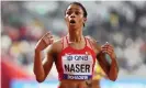  ?? Photograph: Srđan Suki/EPA ?? Salwa Eid Naser, the world 400m champion, has escaped a doping ban on a technicali­ty.