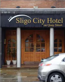  ??  ?? Sligo City Hotel.