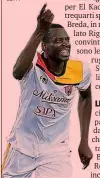  ??  ?? Cheick Diabaté, 30, a gennaio è arrivato a Benevento GETTY