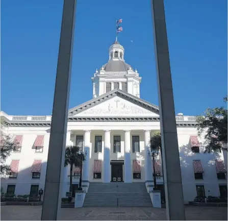  ?? PHELAN M EBENHACK/AP ?? An insurance advisory firm says Florida lawmakers need to be shocked into enacting meaningful reform during their upcoming special session. But their advice would upend Florida’s already fragile insurance marketplac­e, experts contend.