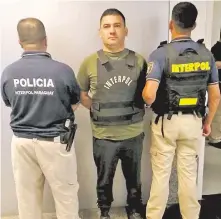  ??  ?? Rubén Darío Guzmán Giménez fue extraditad­o a Estados Unidos para afrontar un juicio por lavado de activos y narcotráfi­co.