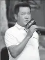  ??  ?? Director Zhao Baogang