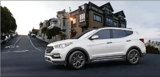  ?? HYUNDAI ?? The 2018 Hyundai Santa Fe Sport does what it should, but it lacks excitement.