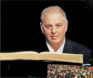  ?? CEDOC PERFIL ?? BARENBOIM. El prestigios­o director argentino, en un ensayo abierto al público del mismo festival de 2018.