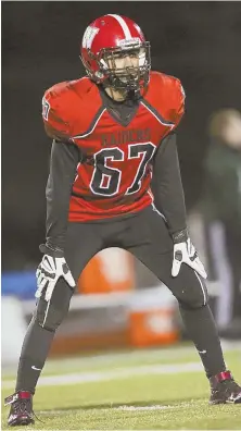  ?? STAFF PHOTO BY NICOLAUS CZARNECKI ?? QUANTUM LEAP: Once a scout-team player, Watertown’s Muhammad Ahad might start tomorrow vs. Belmont.