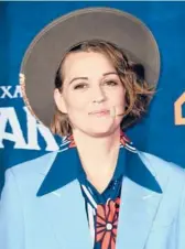  ?? VALERIE MACON/GETTY-AFP ?? Brandi Carlile arrives for the premiere of Pixar’s “Onward” in Hollywood in February 2020.