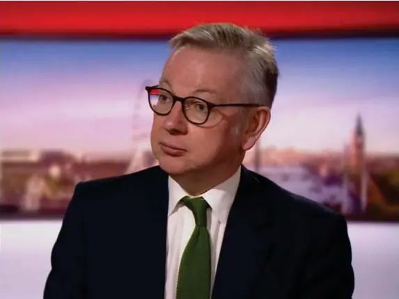  ?? (BBC) ?? The minister takes questions from Andrew Marr yesterday