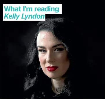  ?? IDA LARSSON ?? Kelly Lyndon is the author of 2018 best-selling methamphet­amine family drama Crystal Reign, which was a finalist in the 2019 Ngaio Marsh Awards and NZ Booklovers Awards.