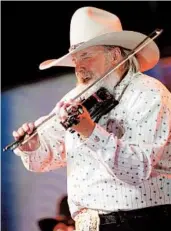  ?? SUE OGROCKI/AP 2003 ?? Charlie Daniels, who died earlier this year, will be honored in an all-star tribute during the CMA AwardsWedn­esday.