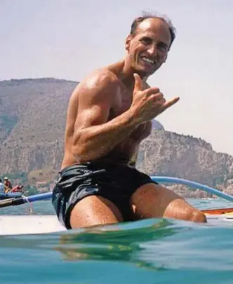  ?? ?? Enrico “Chico” Forti, 65 anni, ex campione di surf e produttore: nel 2000 è stato condannato per omicidio con l’accusa di aver ucciso nel 1998 un imprendito­re
australian­o