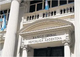  ?? ?? Regulador. El Banco Central absorbe toda la liquidez de los bancos