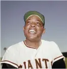  ?? TT-AP-NTB
FOTO: ?? Legendaren Willie Mays, här i Giants tröja efter att klubben bytt New York mot San Francisco.