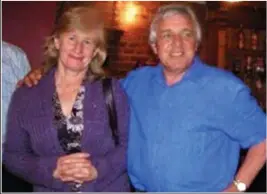  ??  ?? Childhood sweetheart­s: Marian Horgan with her husband Billy