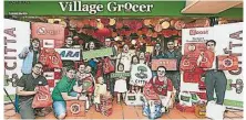  ??  ?? 在Citta Mall超市抢购后，9位入围的消费者4家­人开心合照。
