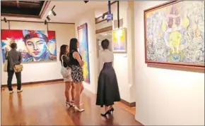  ?? HONG RAKSMEY ?? The Ekarieach Multi-Arts Competitio­n Exhibition, at Sofitel Phnom Penh Phokeethra’s art gallery, on display from January 4 to 26.