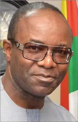  ??  ?? MInister for State, Petroleum, Dr. Ibe Kachikwu
