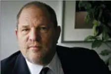  ?? AP PHOTO/JOHN CARUCCI ?? In this Nov. 23, 2011, file photo, film producer Harvey Weinstein