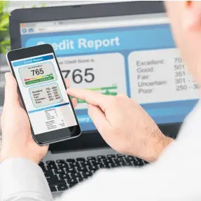  ??  ?? >
It is important to manage your credit score as it impacts so many things