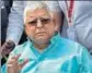  ??  ?? RJD chief Lalu Prasad.