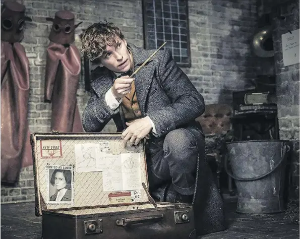  ?? WARNER BROS. ?? Eddie Redmayne says the new Fantastic Beasts movie has plenty of “whimsy and wonder,” but there’s more at stake for its characters.