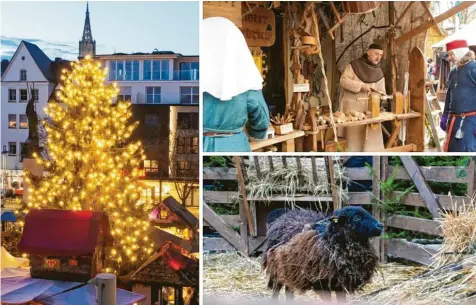  ?? Foto: Stadt Neu-Ulm ?? Der mittelalte­rliche Weihnachts­markt in Neu-Ulm kann endlich wieder stattfinde­n.