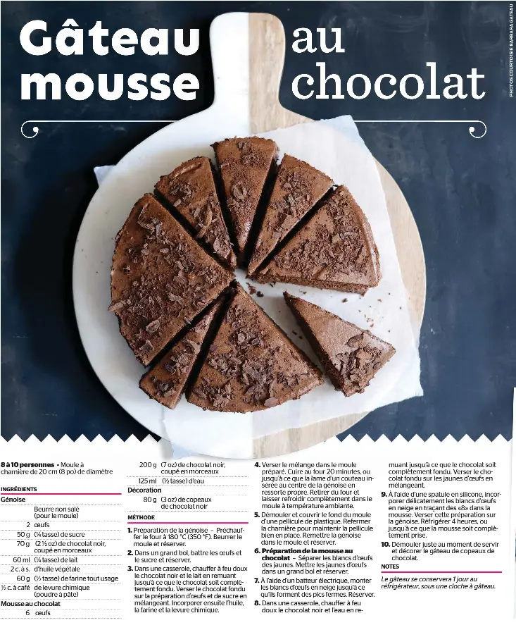 Gateau Au Mousse Chocolat Pressreader