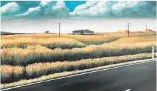  ?? Photo / Supplied ?? Waⓘmarama Road painting by Josh Lancaster.