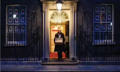  ?? Photograph: Henry Nicholls/Reuters ?? ‘Mr Cummings gets to walk away while Britain is stuck with the damage he has wrought.’
