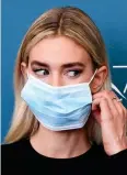  ??  ?? Behind the PPE: Vanessa Kirby