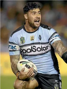  ?? GETTY IMAGES ?? Having swapped his Kangaroos jumper for that of Tonga last year, Andrew Fifita has yet to commit to NSW for the State of Origin series.