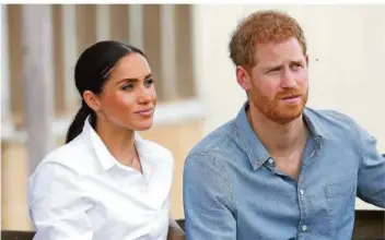  ?? FOTO: CHRIS JACKSON/DPA ?? Meghan und Harry wollen im Rechtsstre­it um Presseberi­chte über ihr Privatlebe­n ein Schnellver­fahren. Damit könnten sie eine tatsächlic­he Verhandlun­g mit Zeugenauss­agen und der Öffentlich­keit vermeiden.