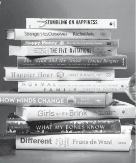  ?? REY LOPEZ For The Washington Post ?? The Washington Post's Well+Being desk, best-selling authors and leading health experts recommende­d favorite helpful books from 2022.