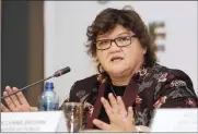  ?? PHOTO: SIMPHIWE MBOKAZI/AFRICAN NEWS AGENCY/ANA ?? Public Enterprise Minister Lynne Brown says Eskom has raised risks of IPP purchases.