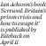  ?? ?? Ian Acheson’s book ‘Screwed: Britain’s prison crisis and how to escape it’ is published by Biteback on April 11