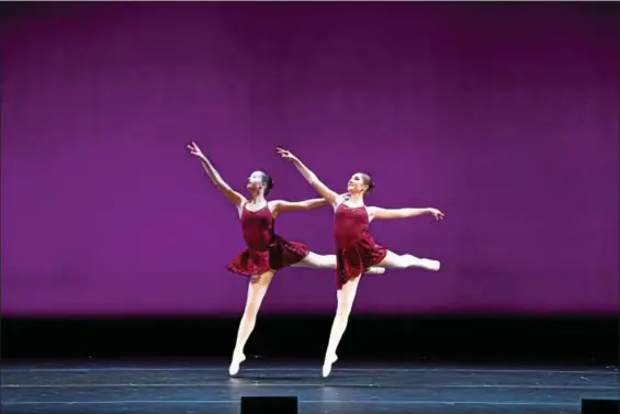  ?? SUBMITTED ?? Fairmount Center for the Arts dancers perform during the Autumn Celebratio­n on Nov. 17.