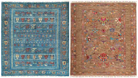  ?? PHOTOGRAPH­ER VADIM LIDIN ?? HANDMADE SERAPH CARPETS