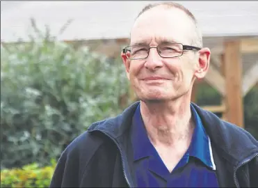  ?? ?? Pilgrims Hospices nurse Peter Hall has retired after a 44-year career