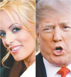  ?? EthaN MillEr E oliviEr doUliErY / aFP ?? Stormy: sexo com Trump foi o ‘menos impression­ante’ da sua vida