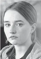  ??  ?? Marie ( Kaitlyn Dever) is the middle name of a real- life woman who was raped at knifepoint.