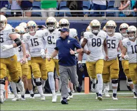  ?? PHELAN M. EBENHACK / AP 2019 ?? The ACC plan could be a pivotal moment in Brian Kelly and Notre Dame’s partnershi­p with the league — another step toward the Irish joining the ACC for football.