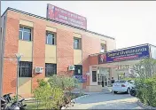  ?? SAMEER SEHGAL/HT ?? Swami Vivekanand deaddictio­n and treatment centre at the Medical College in Amritsar.