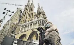  ?? Ricard Cugat ?? La Sagrada Família, el pasado enero.