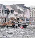  ?? FOTO: NIKOLAI TRISHIN/IMAGO ?? Ein zerstörter russischer Panzer in der Ukraine.