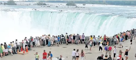  ?? RAY SPITERI/REVIEW FILE PHOTO ?? Niagara tourism officials expect another solid tourism season, which could be boosted by the several activities and events planned for Canada's 150th anniversar­y this year.