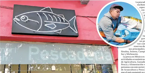  ?? ESPECIAL ?? Está ubicada en la colonia Roma y maneja al menos seis tipos de mariscos.