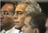  ??  ?? Epstein: A serial sexual predator?