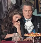  ?? COURTESY OF VERTICAL ?? Maïwenn, left, and Johnny Depp star in “Jeanne du Barry,” the true story of a French courtesan turned king's confidant. The movie was co-written and directed by French actress and filmmaker Maïwenn.