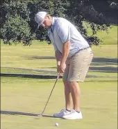  ?? Pete Dougherty / Times Union ?? Jared Nelson won the Troy Invitation­al, the lone area major amateur title so far in 2020.