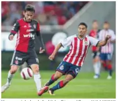  ?? | MEXSPORT ?? Vázquez marcó el gol que le dio el título a Chivas en el Clausura 2017.