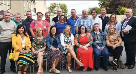  ??  ?? Malta Services Staff at the Golden Jubilee celebratio­ns at the BBQ at Malta Services